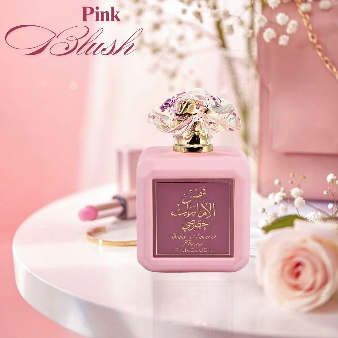 Pink Blush Shams Al Emarat Khususi Eau De Parfum Spray 100ML (3.4 OZ) by  | | a Sweet, Elegant Fragrance for Every Occasion.