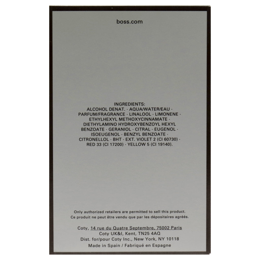 Boss Man, Brand , Eau De Toilette, Cologne, 3.3Oz, for Men, Scent Woody
