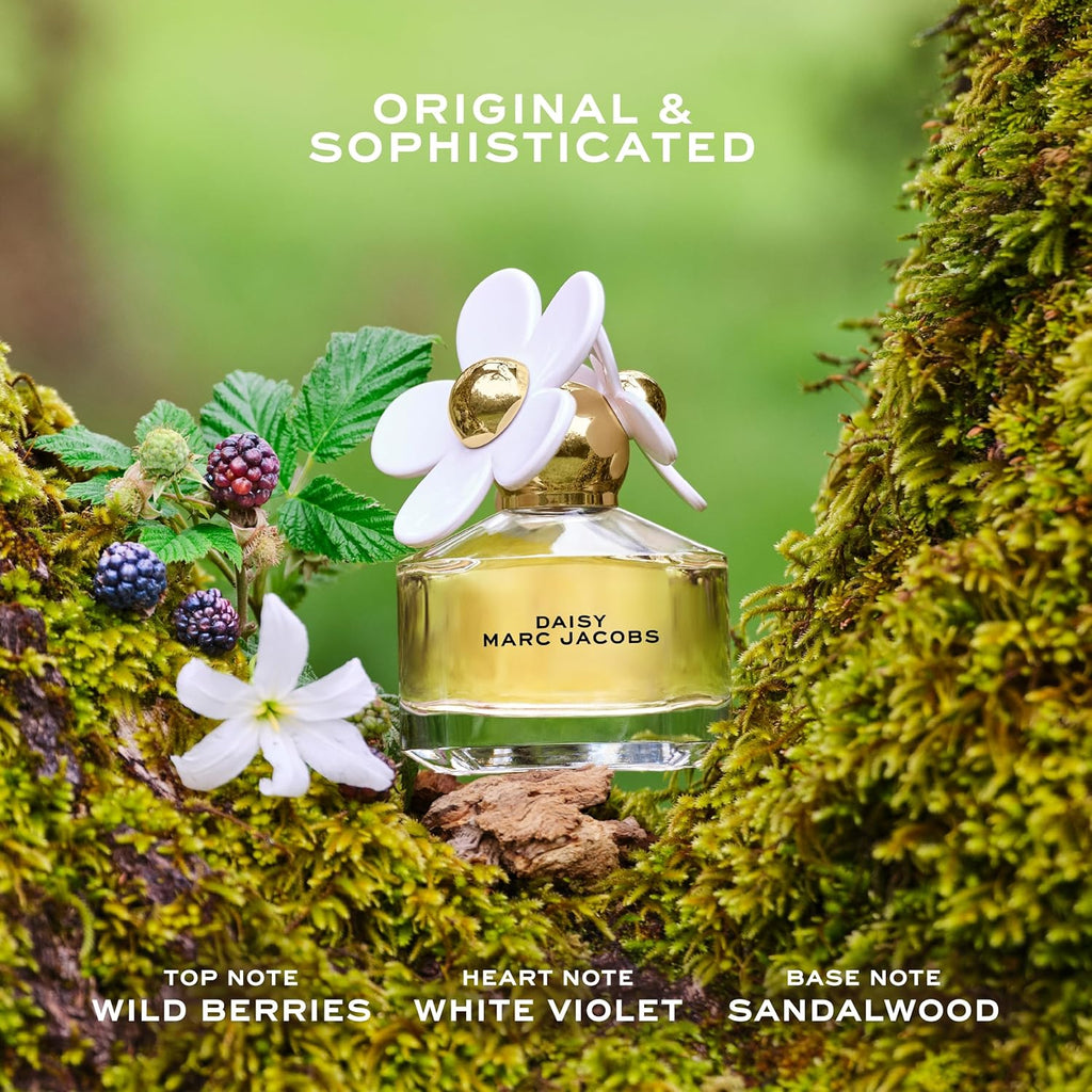 Marc Jacobs Daisy Eau De Toilette – Radiant Floral Women'S Perfume – with Notes of Wild Berries, White Violet, Jasmine & Sandalwood